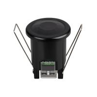 Датчик движения NAVE-PIR-BUILT-R50-400W-BK (230V, 0.6A, MINI, IP20) (Arlight, Пластик, 5 лет)