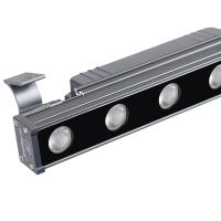 Линейный прожектор AR-LINE-300-6W Warm2700 (GR, 30 deg, 230V) (Arlight, IP65 Металл, 3 года)