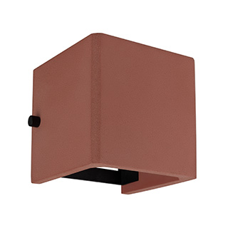 Светильник LGD-PERAN-WALL-S120x120-6W Warm3000 (Beige red, 0-80 deg, 230V) (Arlight, IP65 Бетон, 3 года)