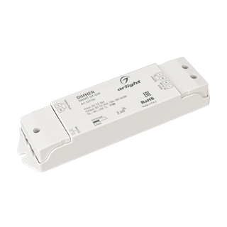 Диммер SMART-D9-DIM (12-24V, 1x15A, 2.4G) (Arlight, IP20 Пластик, 5 лет)