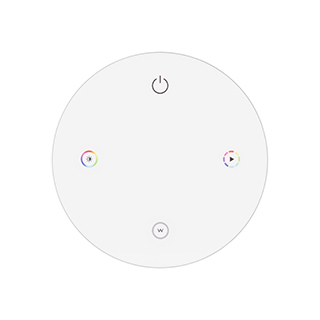 INTELLIGENT ARLIGHT Пульт SMART-801-22-1G-RGBW White (3V, Magnet, 2.4G) (IARL, IP20 Пластик, 5 лет)