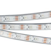 Лента SPI-5000P-AM 5V RGB (5060, 150 LED x1, 2812) (Arlight, Закрытый, IP66)