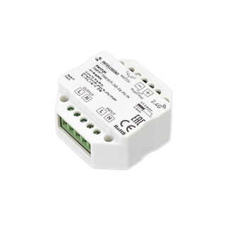 INTELLIGENT ARLIGHT Релейный модуль SMART-SWITCH-701-72-PS-IN  (230V, 1x6A, 2.4G) (IARL, IP20 Пластик, 5 лет)