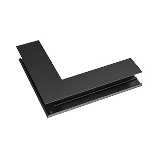 Коннектор угловой MAG-CON-4563-L90-EXT (BK, внешний) (Arlight, IP20 Металл, 5 лет)