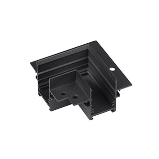 Коннектор угловой MAG-CON-MINI-2538-FDW-L90 (BK) (Arlight, IP20 Металл, 5 лет)