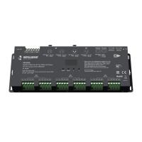 INTELLIGENT ARLIGHT Декодер SMART-PWM-124-83-SH-RDM-SUF Black (12-24V, 24x4A, XLR3, DMX512) (Arlight, IP20 Металл, 5 лет)