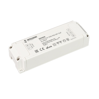 INTELLIGENT ARLIGHT Диммер TY-102-24V-30W-MIX-WF-SUF (230V, WIFI, 433MHz, 2x0.6A) (IARL, Пластик)