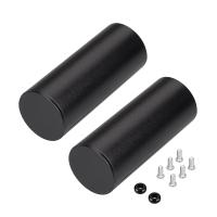 Заглушка ROUND-D36-360 BLACK с отверстием (Arlight, Металл)