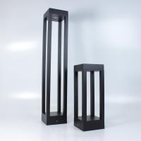Уличный светильник столбик JH-BD-B18 DHL38 (220V, 7W, черный корпус, 600mm, IP65, warm white)