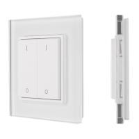 Панель Knob SR-2833K2-RF-UP White (3V, DIM,2 зоны) (Arlight, IP20 Пластик, 3 года)