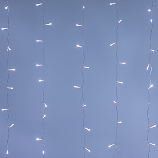 Светодиодная гирлянда ARD-CURTAIN-HOME-1500x1500-CLEAR-144LED White (230V, 6W) (Ardecoled, IP20)