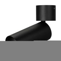 Корпус SP-POLO-SURFACE-FLAP-R65 (BK, 1-3, 200mA) (Arlight, IP20 Металл, 3 года)