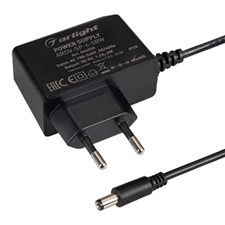 Блок питания ARDV-SP-6-5BW (5V, 1.2A, 6W) (Arlight, Адаптер, 5 лет)