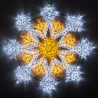 Фигура ARD-SNOWFLAKE-M12-900x900-576LED White/Warm (230V, 36W) (Ardecoled, IP65)