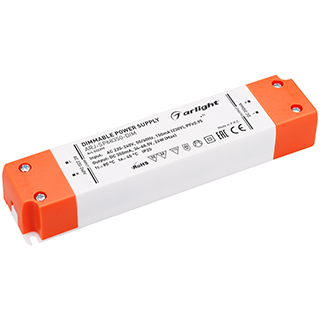 Блок питания ARJ-SP68350-DIM (24W, 350mA, PFC, Triac) (Arlight, IP20 Пластик, 3 года)