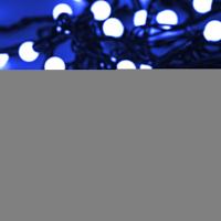 Светодиодная гирлянда ARD-BALL-CLASSIC-D13-20000-BLACK-200LED BLUE (230V, 14W) (Ardecoled, IP65)