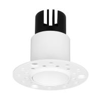 Светильник MS-INVISIO-TRIMLESS-R45-10W Warm3000 (WH-WH, 36 deg, 230V) (Arlight, IP54 Металл, 5 лет)