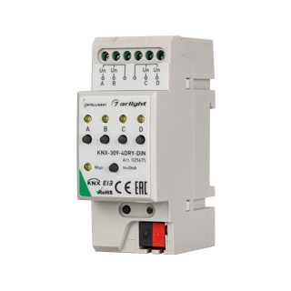 INTELLIGENT ARLIGHT Конвертер KNX-309-4DRY-DIN (BUS) (IARL, Пластик)