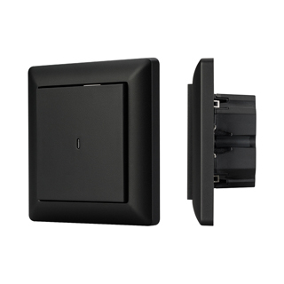 Панель Knob SR-KN0120-IN Graphite (KNX, DIM) (Arlight, IP20 Пластик, 2 года)