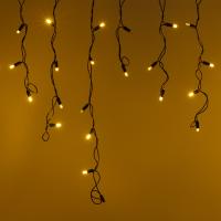 Светодиодная гирлянда ARD-EDGE-CLASSIC-2400x600-BLACK-88LED-PULSE Warm (230V, 6W) (Ardecoled, IP65)