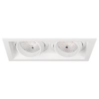 Светильник MS-VORTEX-BUILT-S250x140-2x30W Day4000 (WH-WH, 50 deg, 230V) (Arlight, IP20 Металл, 5 лет)
