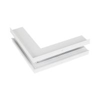 Коннектор угловой MAG-CON-4560-F-L90-EXT (WH, внешний) (Arlight, IP20 Металл, 5 лет)