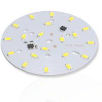 Светодиодная матрица 5730, 20 led, 220V, 10W, Ф80mm, D162, warm white