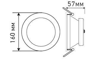 Светильник IM-145 Matt 18W Day White 220V (Arlight, Металл)