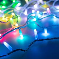 Светодиодная гирлянда ARD-STRING-CLASSIC-10000-WHITE-100LED-MILK-LIVE RGB-DMX (24V, 10W) (Ardecoled, IP65)