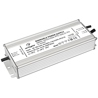 Блок питания ARPV-UH24320A-PFC-DALI2-PH (24V, 13.3A, 320W) (Arlight, IP67 Металл, 7 лет)