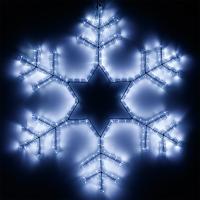 Фигура cветодиодная ARD-SNOWFLAKE-M4-750x750-324LED White (230V, 18W) (Ardecoled, IP65)