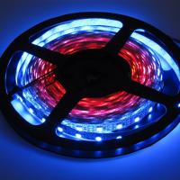 Светодиодная лента LUX class, 5050, 60 led/m, V62, RGB-SPI (WS2811A), 5V, белый шлейф, IP33