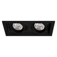 Светильник MS-VORTEX-BUILT-S210x117-2x20W Warm3000 (BK-BK, 40 deg, 230V) (Arlight, IP20 Металл, 5 лет)