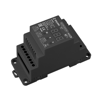 INTELLIGENT ARLIGHT Диммер DALI-TRIAC-601-82-D2-DRI-PS-DIN Black (230V, 1x1.5A) (IARL, IP20 Пластик, 5 лет)