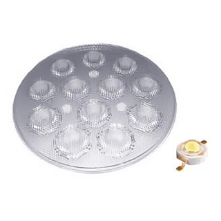 Блок линз 12SB50DF (50°, 12X Emitter) (Turlens, -)