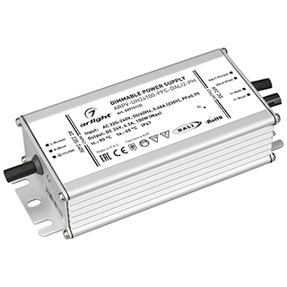 Блок питания ARPV-UH24100-PFC-DALI2-PH (24V, 4.2A, 100W) (Arlight, IP67 Металл, 7 лет)