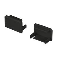 Заглушка SILER BLACK глухая (Arlight, Пластик)