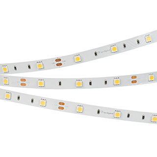 Лента RT 2-5000 12V Warm2700 (5060, 150 LED, LUX) (Arlight, 7.2 Вт/м, IP20)