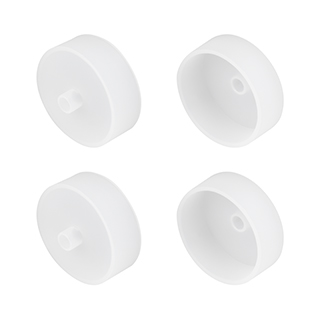 Заглушка WPH-FLEX-D40-360deg WHITE с отверстием (Arlight, Силикон)