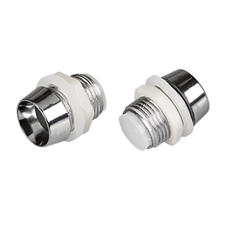 8PC Держатель 8мм (хром.пластик, с гайкой) (Arlight, 8мм (круглый))