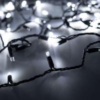 Светодиодная гирлянда ARD-STRING-CLASSIC-1000-BLACK-100LED-PULSE White (230V, 7W) (Ardecoled, IP65)