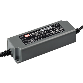 Блок питания PWM-40-24 (24V, 1.67A, 40W, 0-10V, PFC) (MEAN WELL, IP67 Пластик, 5 лет)