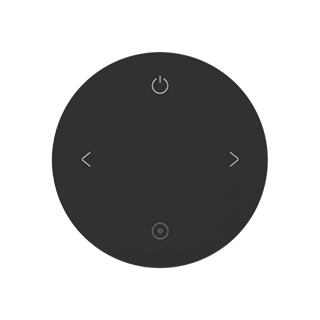 INTELLIGENT ARLIGHT Пульт SMART-801-22-1G-DIM Black (3V, Magnet, 2.4G) (IARL, IP20 Пластик, 5 лет)