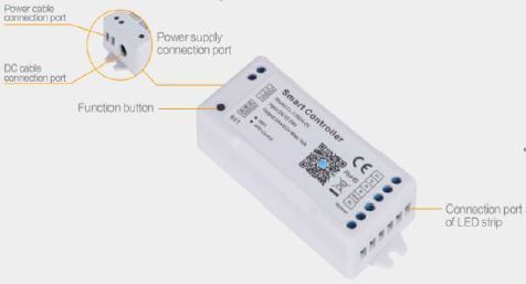 INTELLIGENT ARLIGHT Диммер TUYA-104-RGBW-WF-SUF (12-24V, 4x2.5A) (IARL, IP20 Пластик, 3 года)