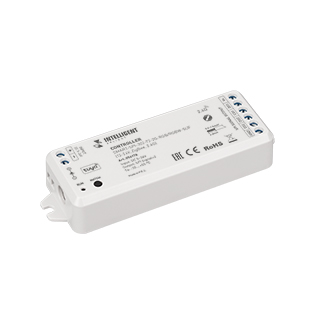INTELLIGENT ARLIGHT Контроллер SMART-SPI-302-72-2G-RGB/RGBW-SUF (12-24V, ZigBee, 2.4G) (IARL, IP20 Пластик, 5 лет)