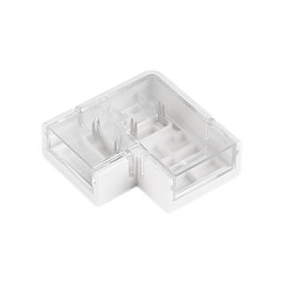 Коннектор угловой COB-MONO-10mm-2pin-STS-IP68 (Arlight, Прозрачный)