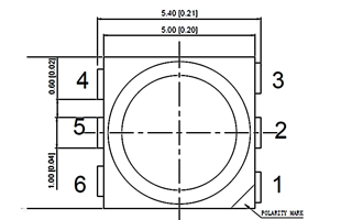 Светодиод ARL-5060NW3 White (H343) (Arlight, SMD 5060 (PLCC6))