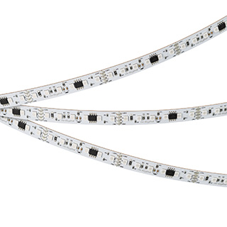 Лента SPI-A120-10mm 24V RGB-PX6-BPT (23 W/m, IP20, 2835, 5m) (Arlight, бегущий огонь)
