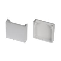 Заглушка LINE-3535-BENT-SIDE глухая (Arlight, Пластик)