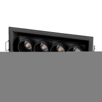 Светильник MS-ORIENT-BUILT-TURN-TC-S67x150-10W Warm3000 (BK-BK, 30 deg, 230V) (Arlight, IP20 Металл, 5 лет)